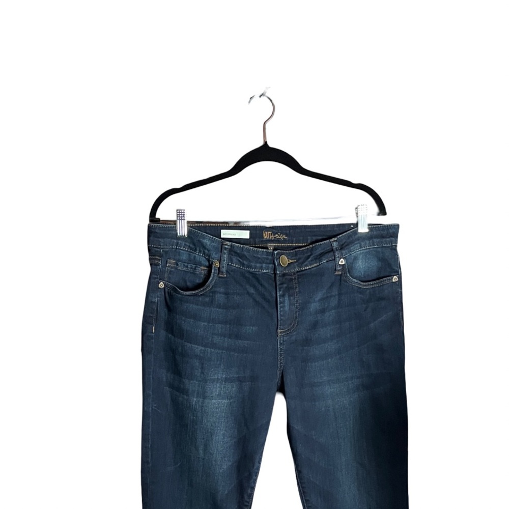 Kut from the Kloth Dark Blue Boyfriend Jeans - Picture 4 of 14